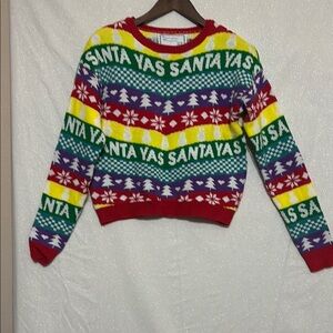 Santa Yas Festive Sweater